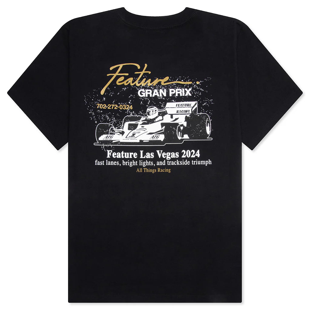 Trackside Tee Black
