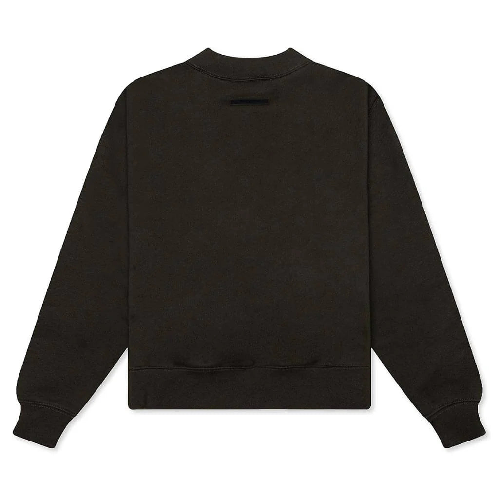 Kids Essential Crewneck Off Black