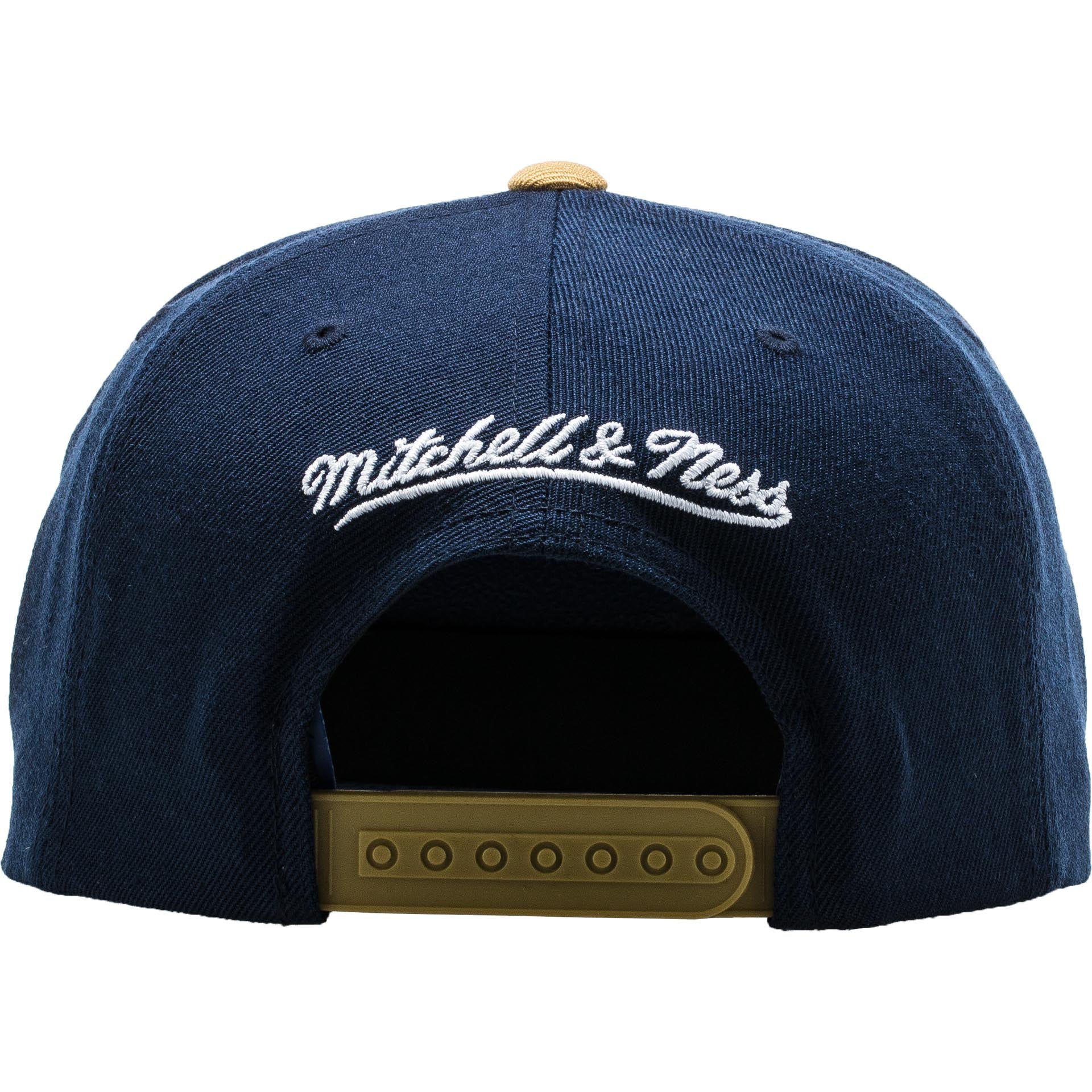 Spur Mens Snapback Navy Gold