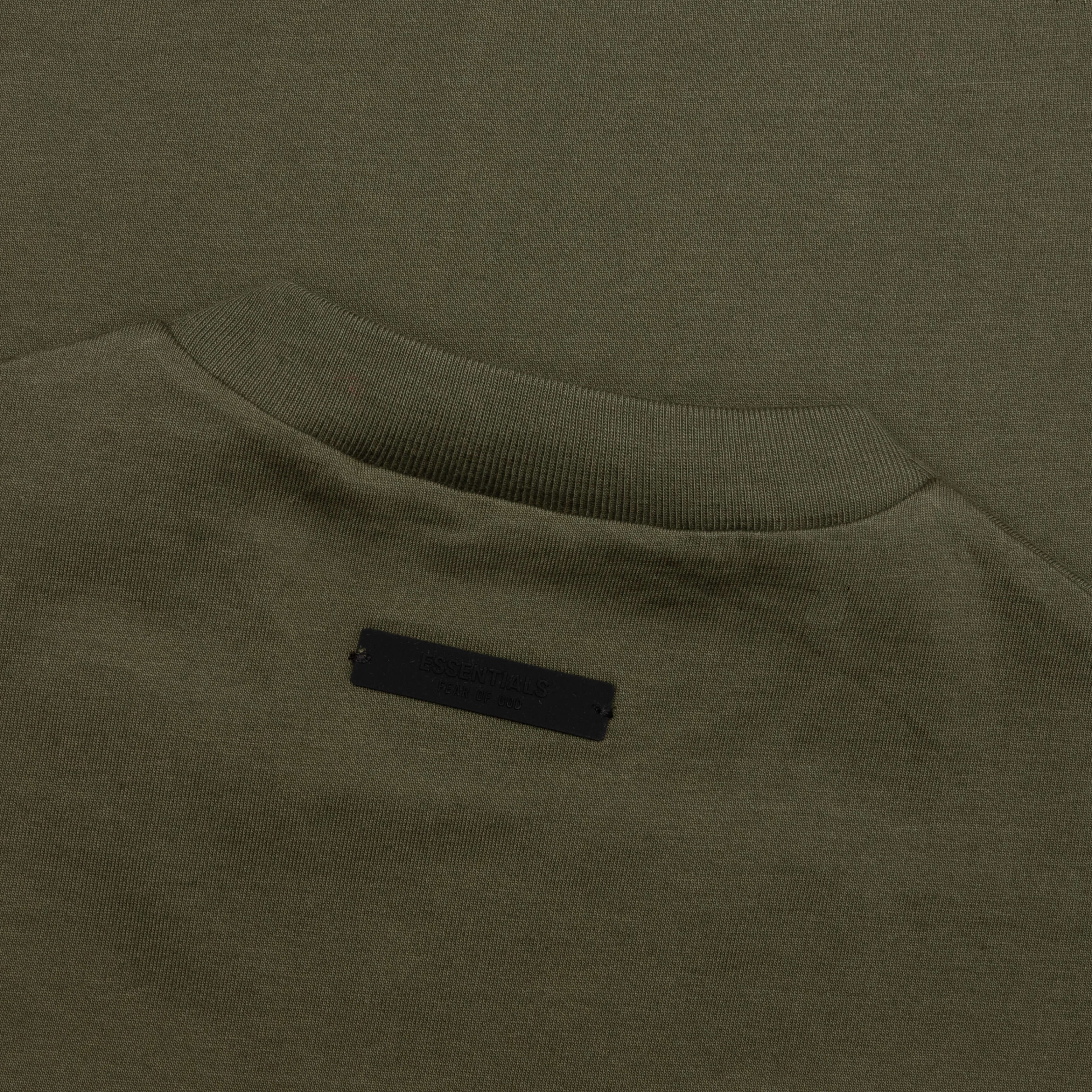 Kids Jersey Crewneck Tee Military