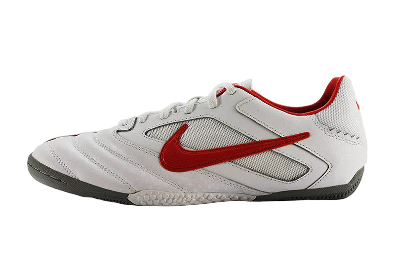 Nike 5 Elastico Pro Indoor Soccer Shoes White Grey Orange