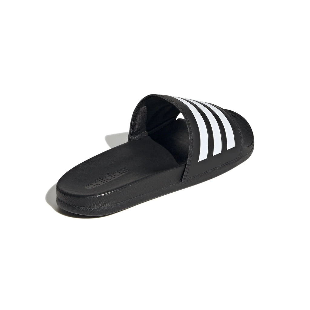 adidas Adilette Comfort Slides Black White