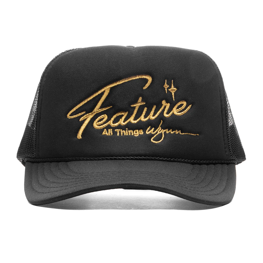 Feature x Wynn Shine Trucker Black