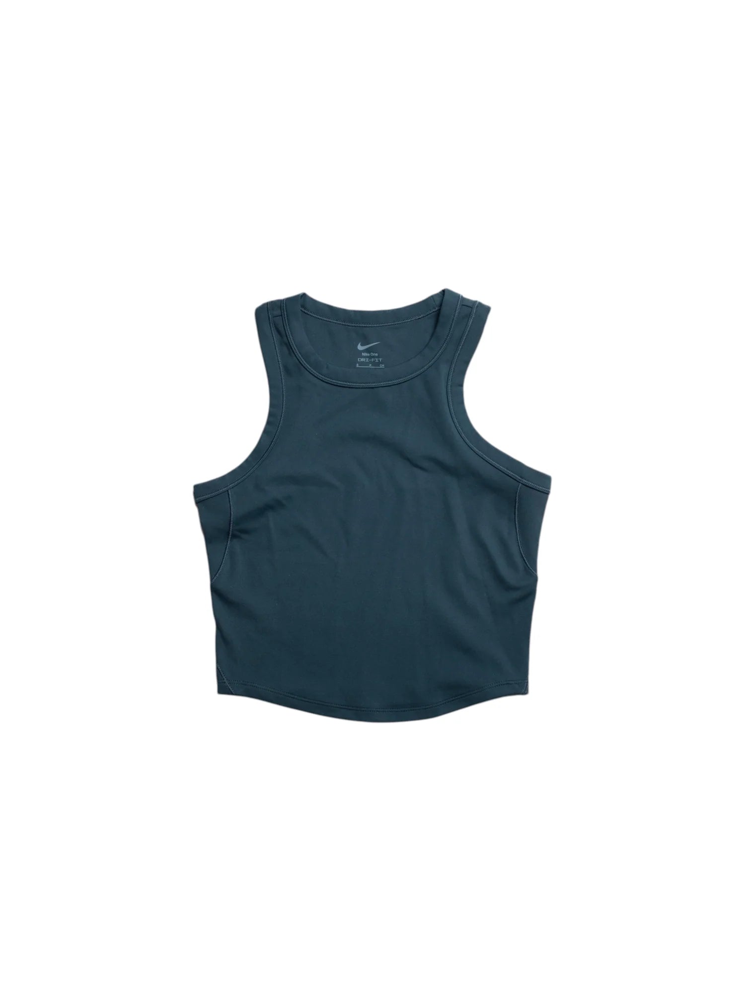Nike Womens One Fitted Dri FIT Cropped Tank Top