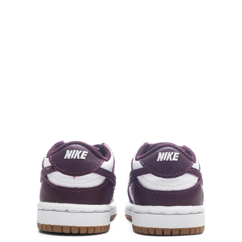 Dunk Low BTE TD White Burgundy Crush Gum Light Brown
