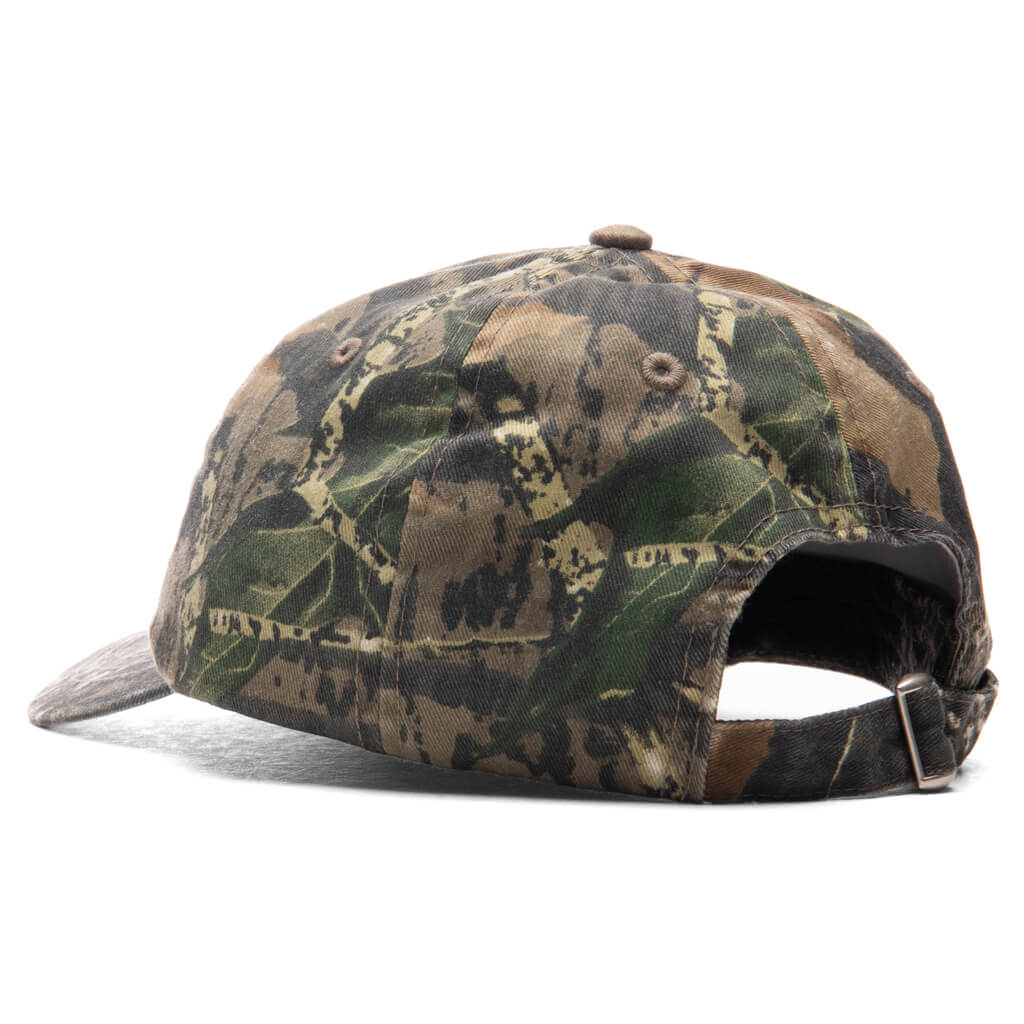 Washed Stock Low Pro Cap Leaf Camo