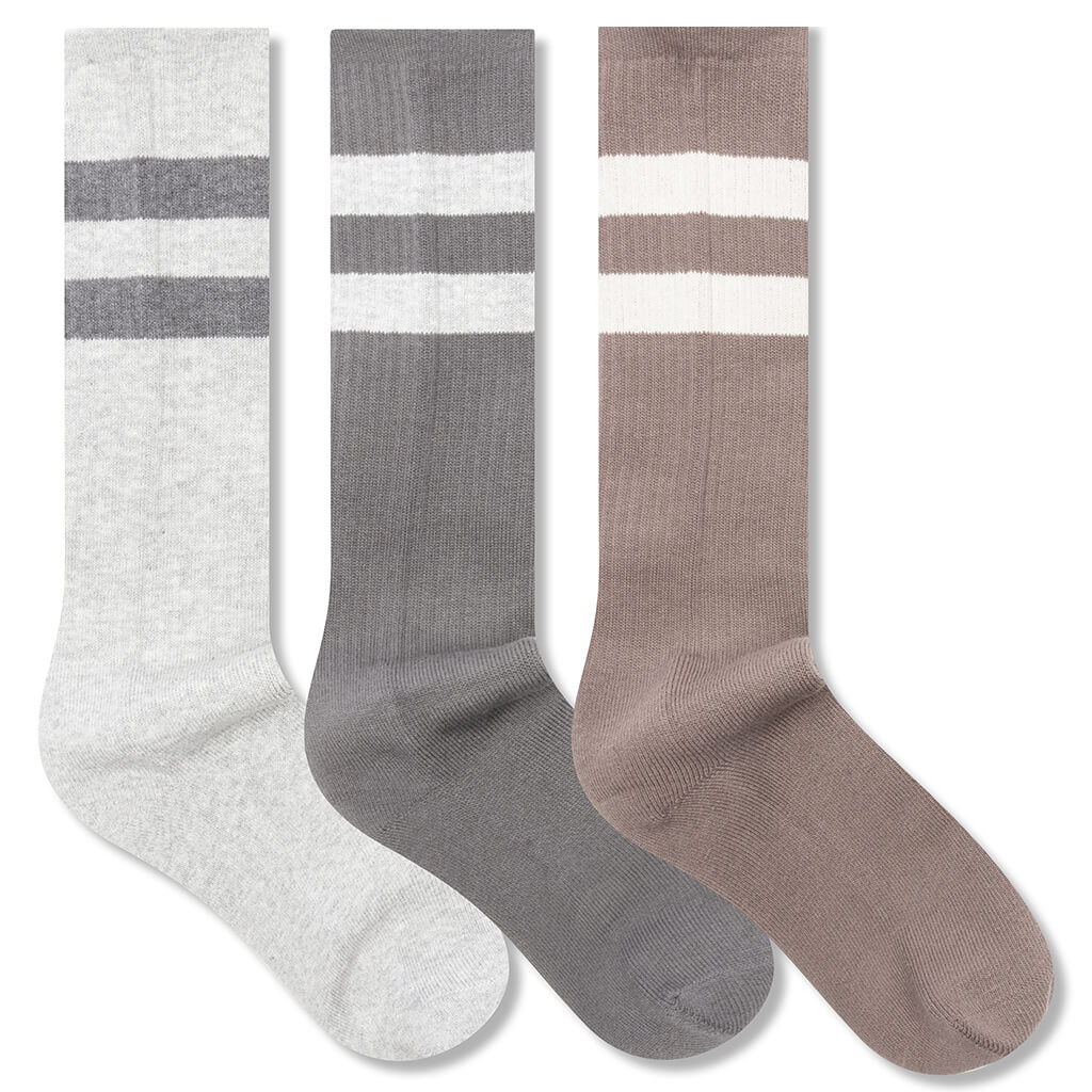 Classic 3 Pack CA Socks Multi
