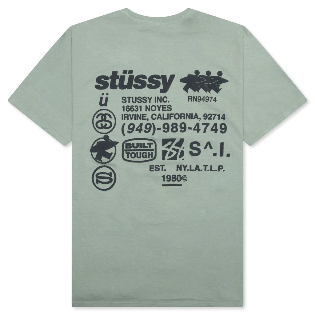 DNA Pigment Dyed Tee Granite