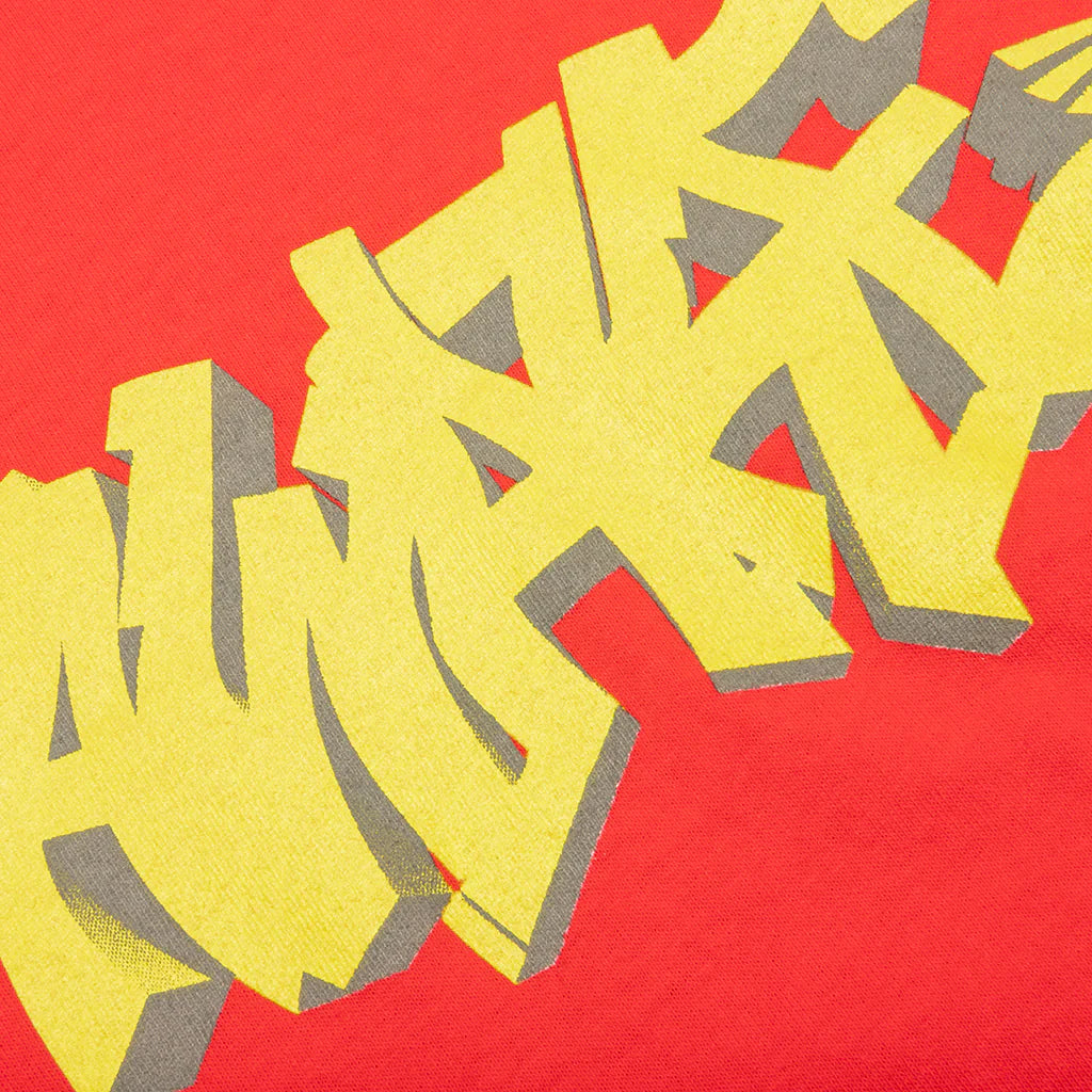 Graffiti Tee Red