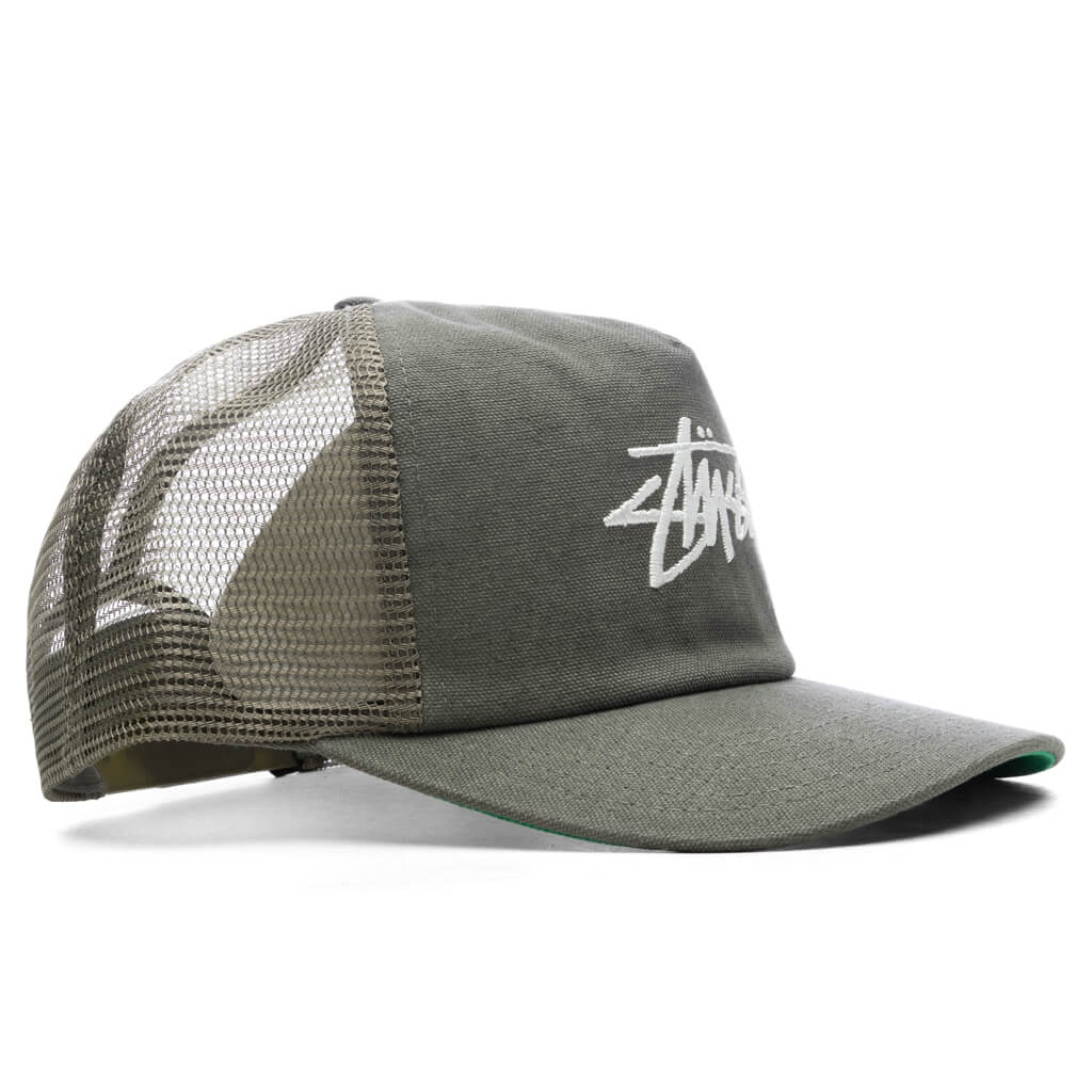 Md Big Stock Mesh Cap Army Green