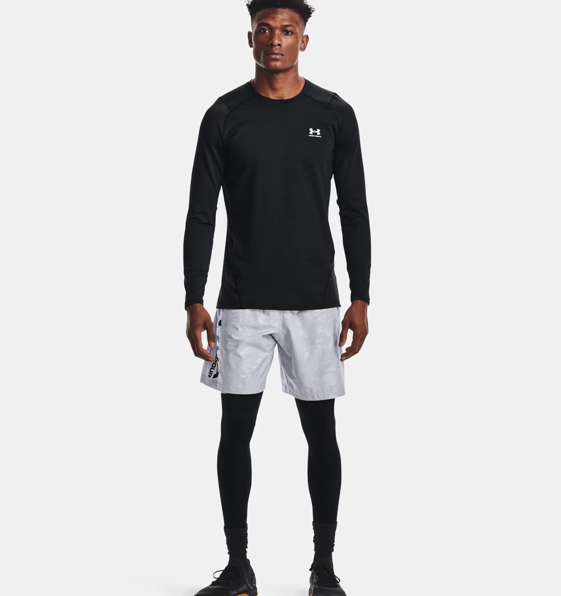 Under Armour Mens ColdGear Leggings Black
