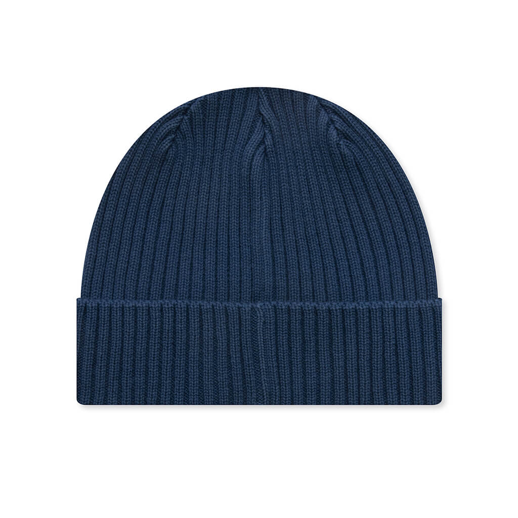 Cotton Rib Beanie Navy