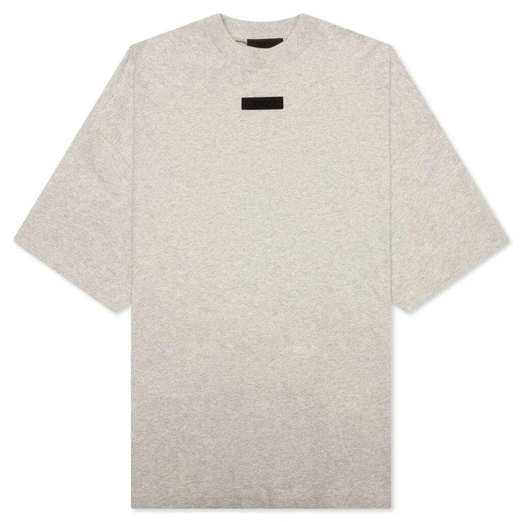 Crewneck T Shirt Light Heather Grey