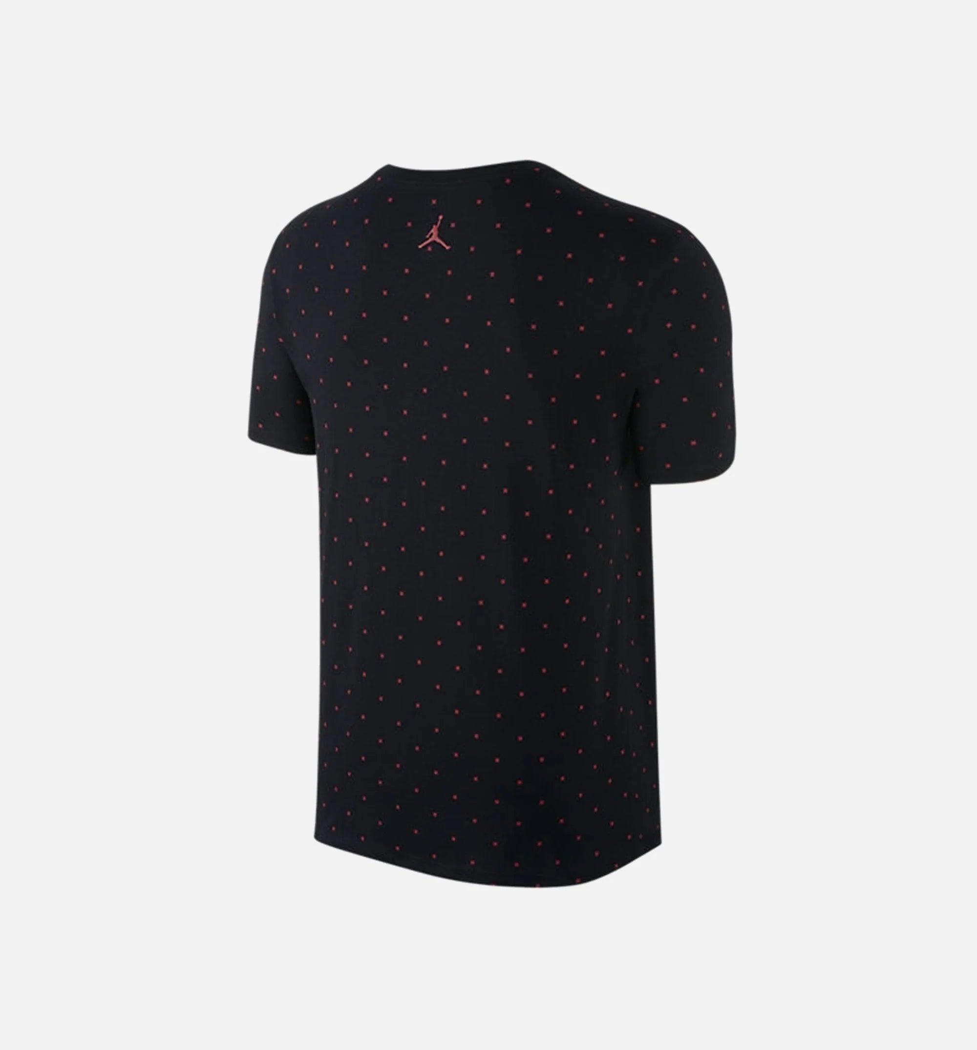 Air Jordan 1 Banned Tee Mens Black Gym Red