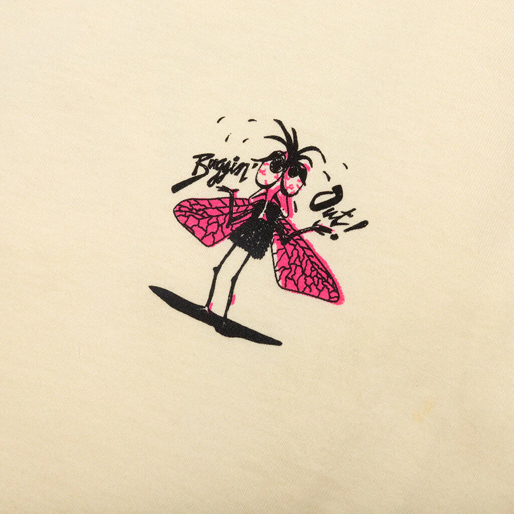 Buggin out S S Tee Black White