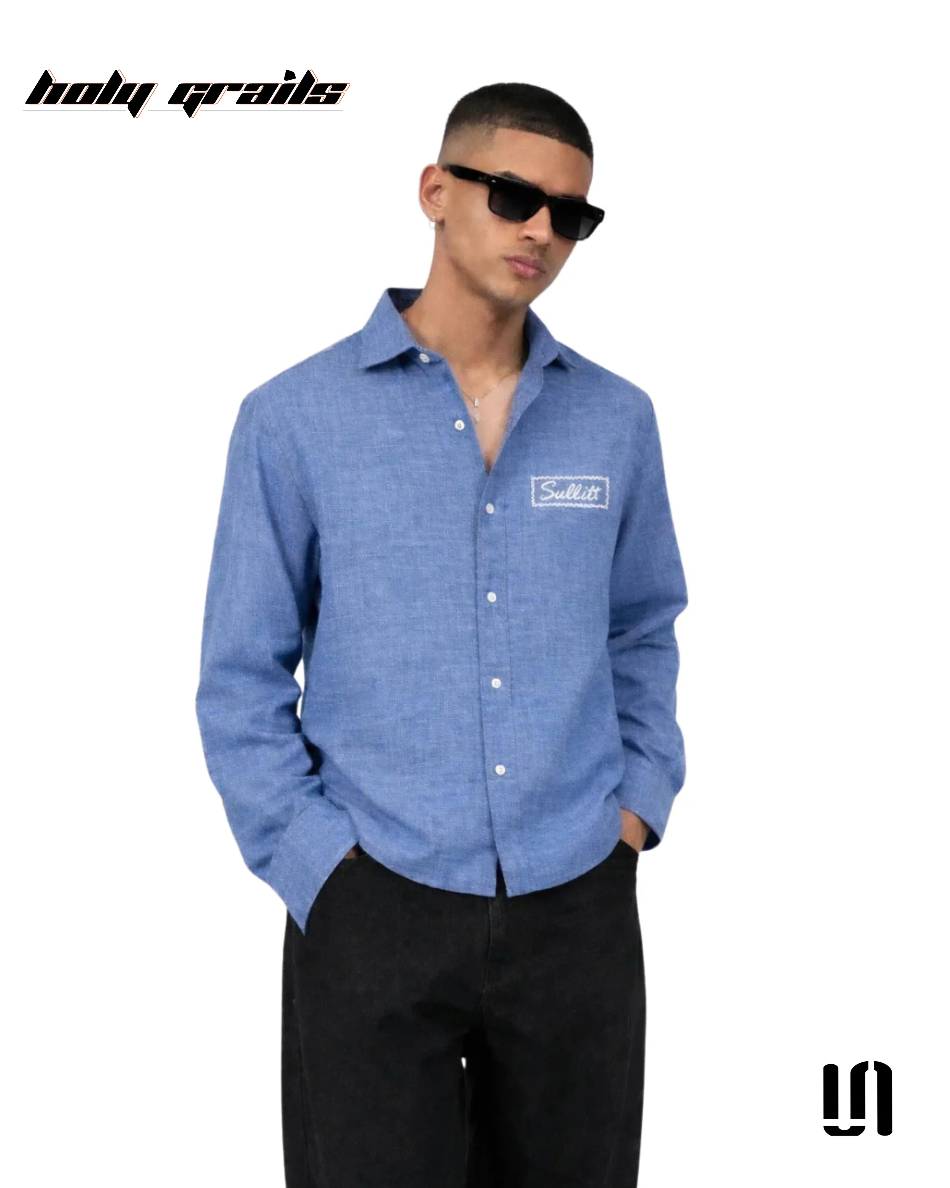 Seabreeze Blue Linen Shirt HG x Sullitt