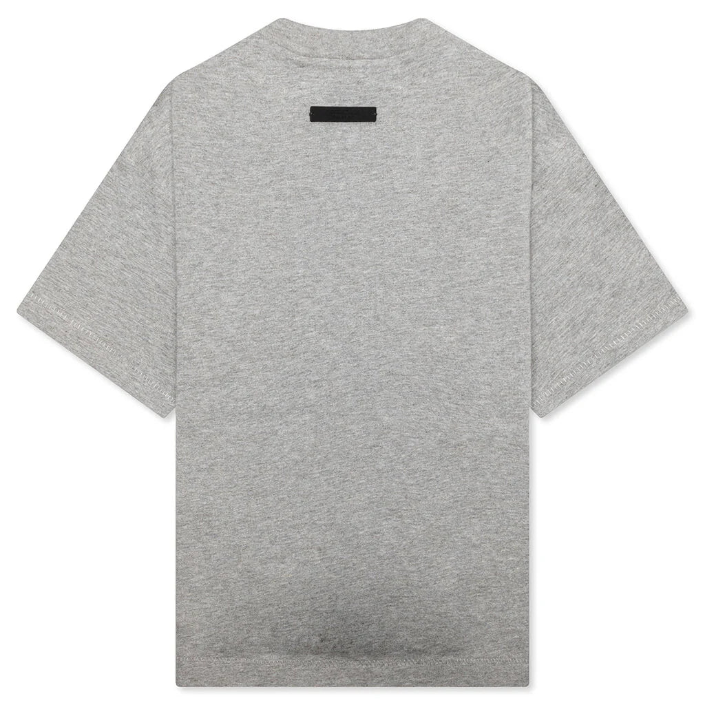 Kids Jersey Crewneck Tee Dark Heather