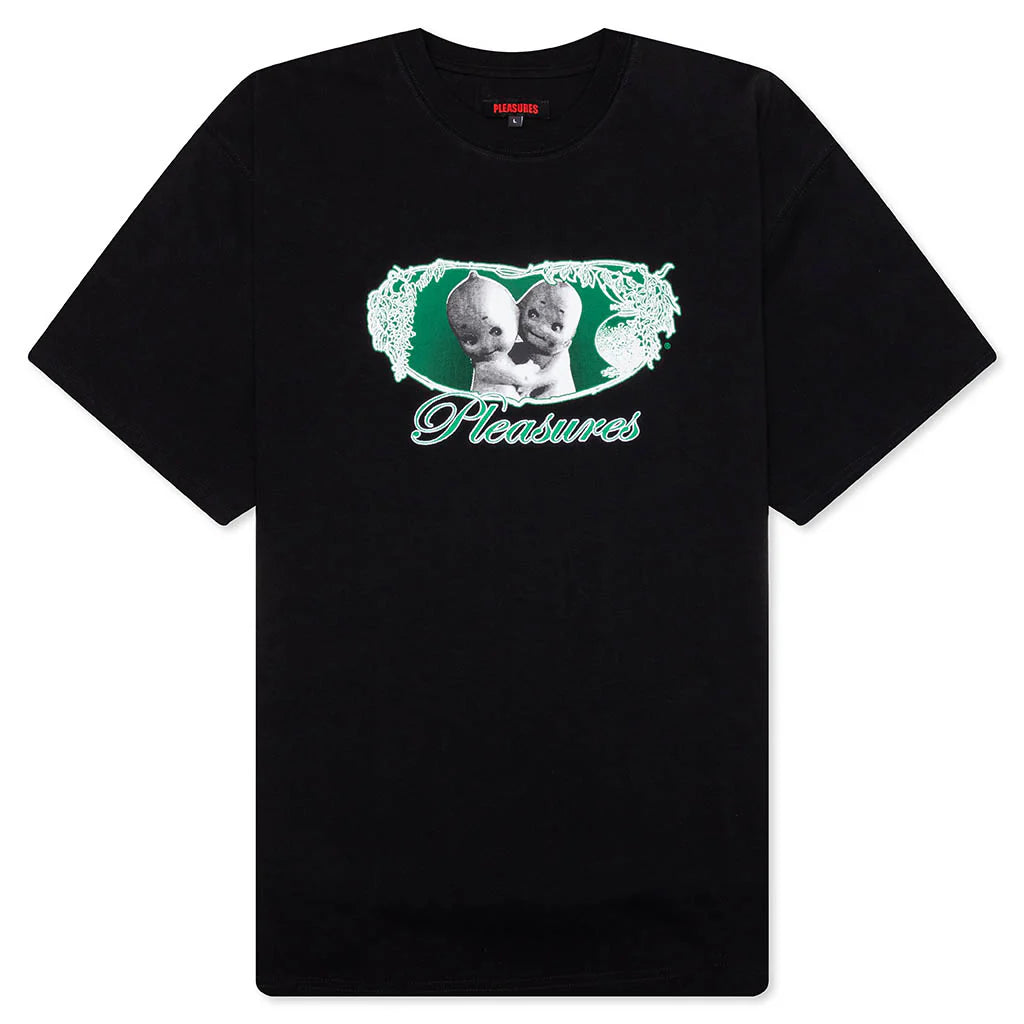 Cutie Heavyweight T Shirt Black