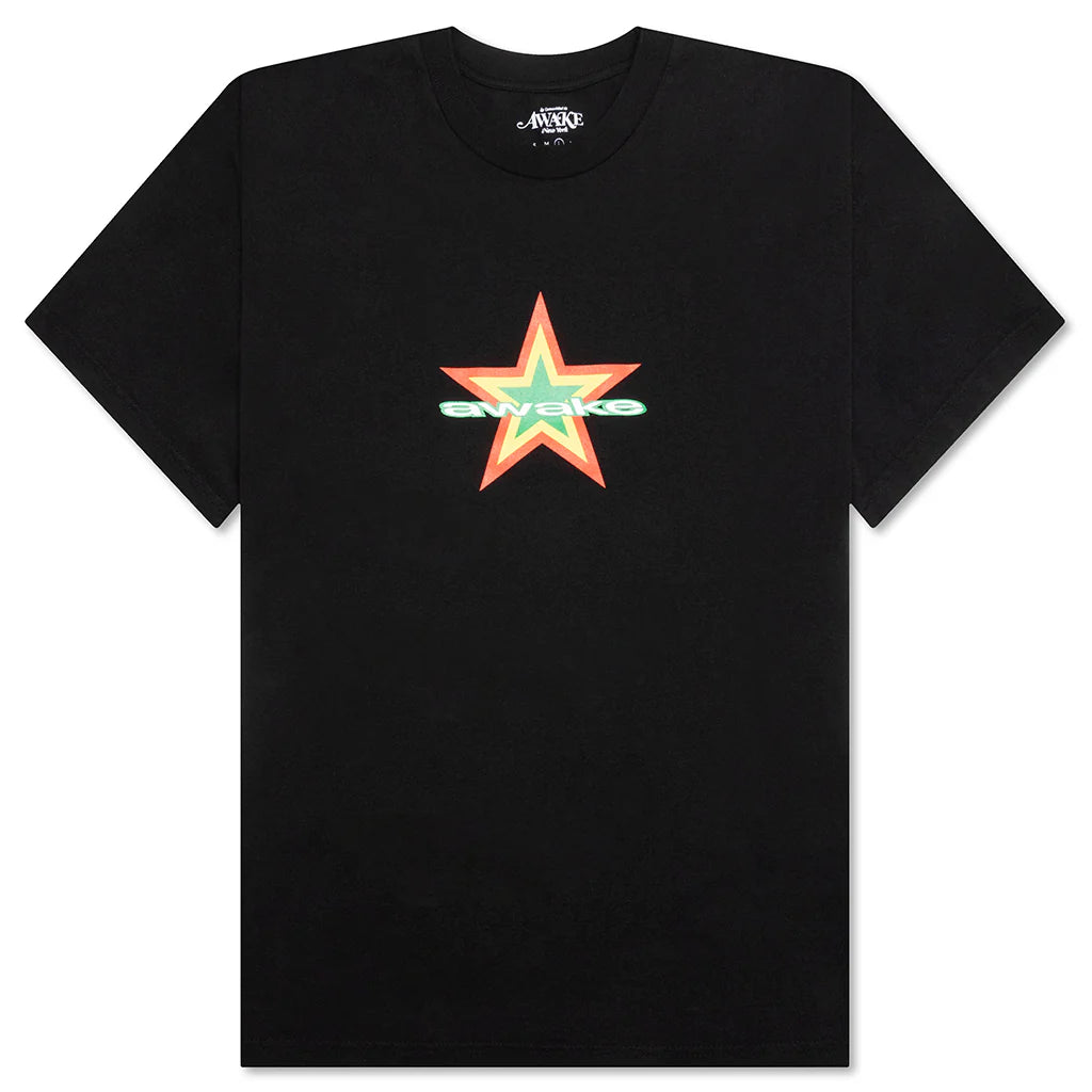 Star Logo Tee Black