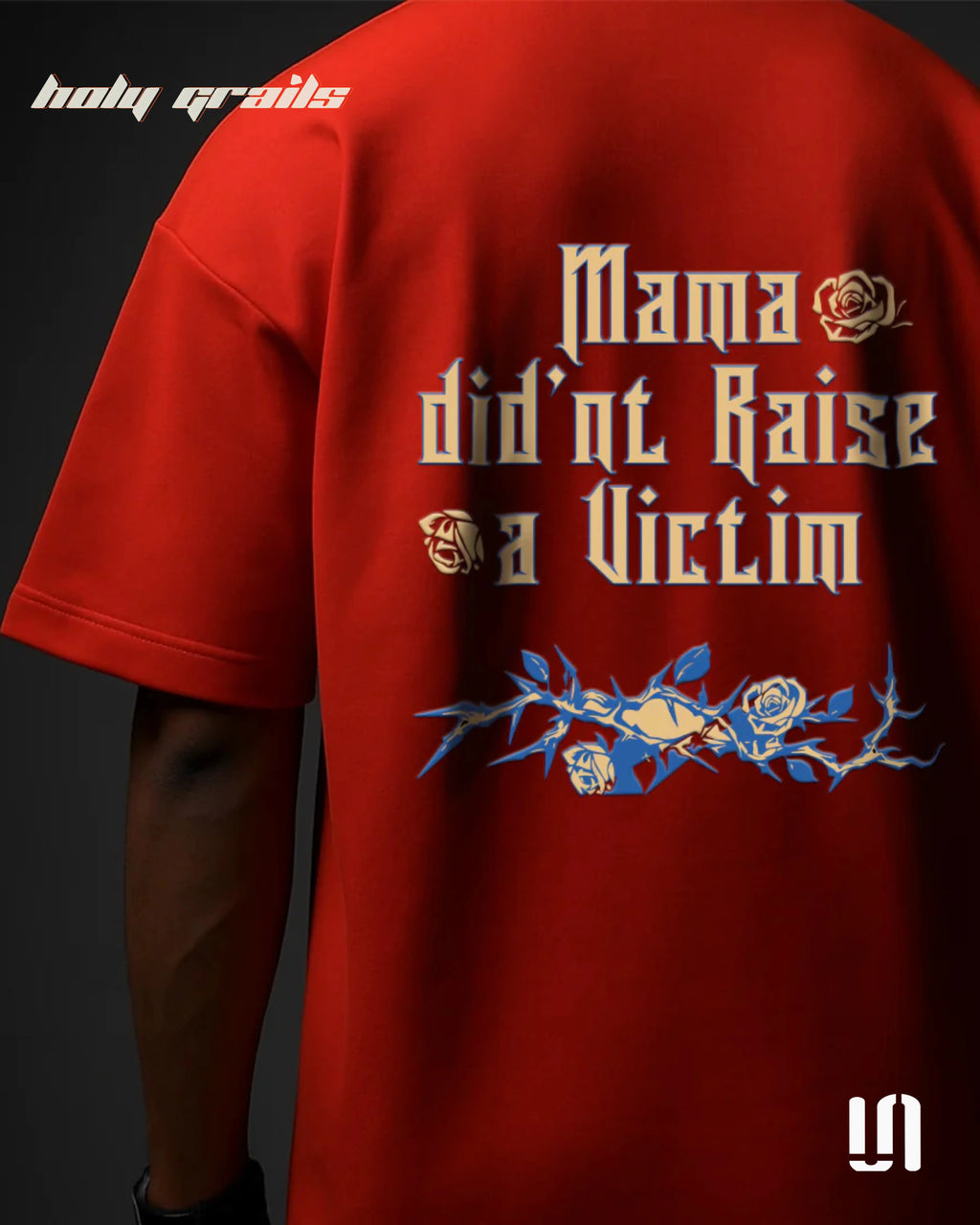 Mama Didnt Raise Victim Orange Tee HG x Sullitt