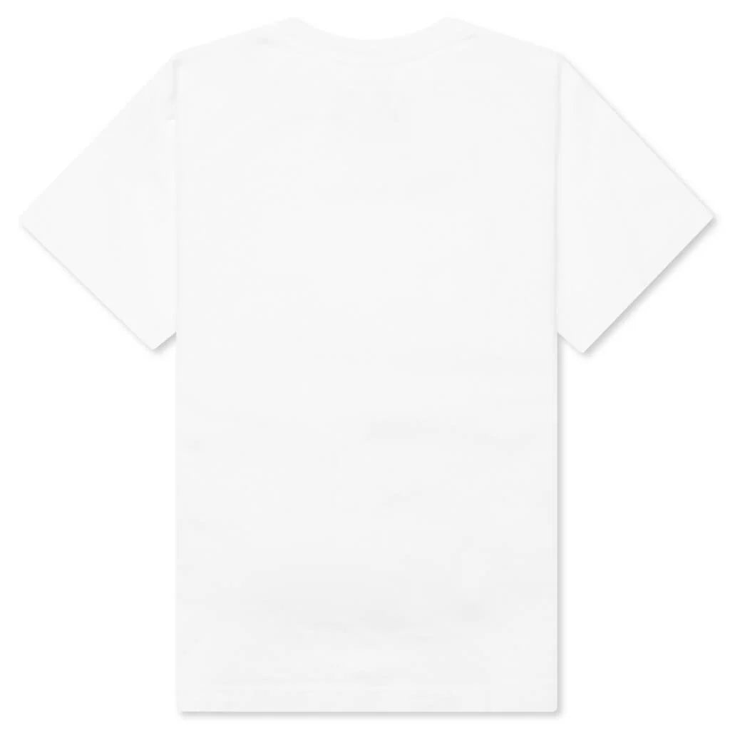 Kids Bubble Play Tee White