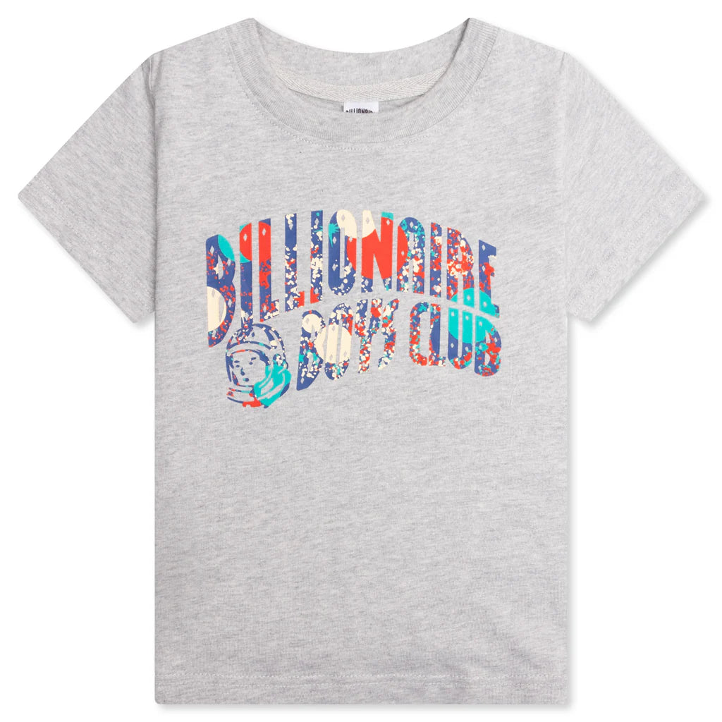 Kids BB Arch S S Tee Heather Grey