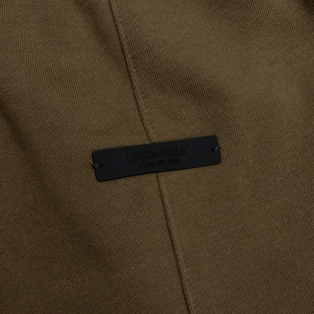 Fleece Soccer Short Olive
