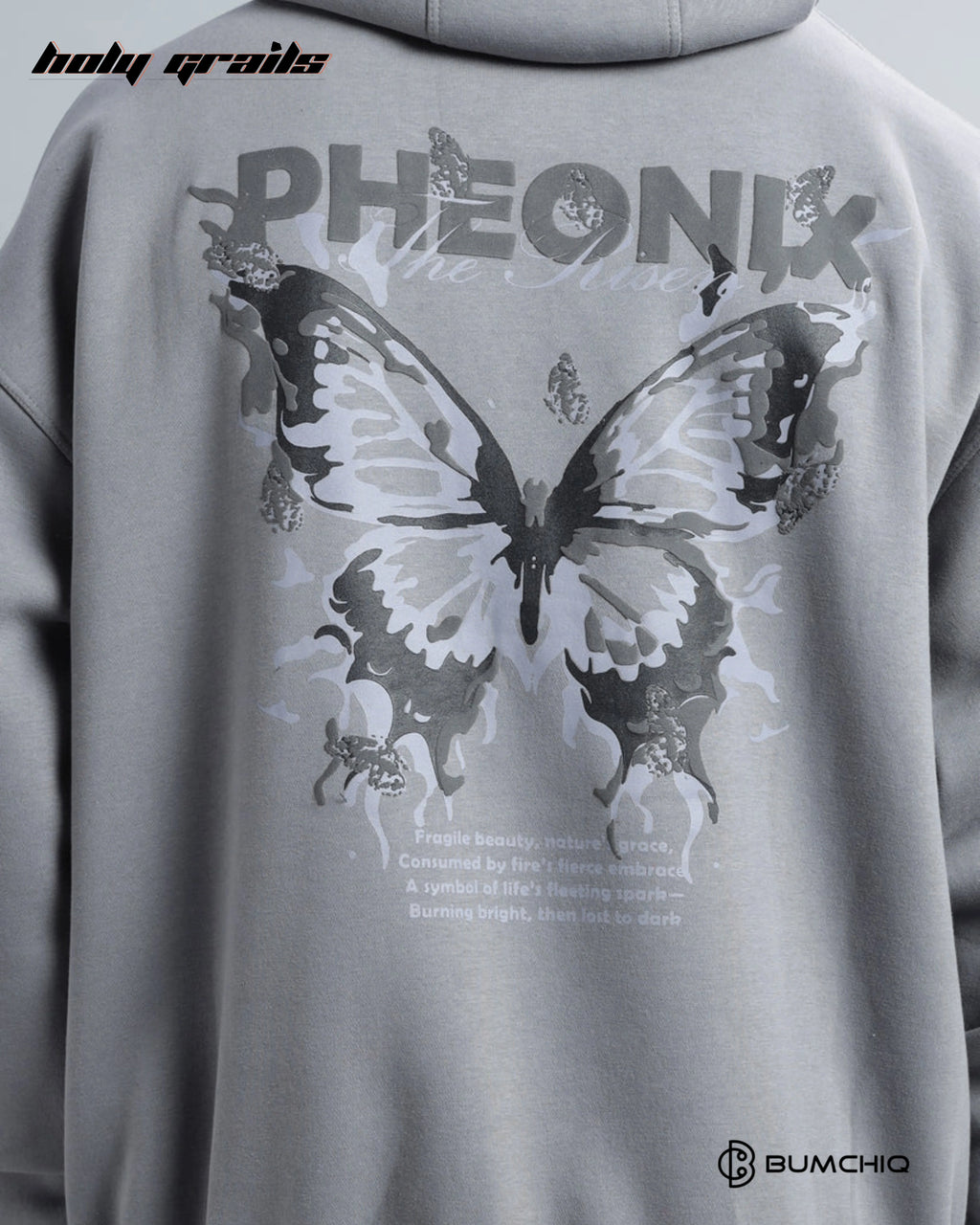 Ascendant Grey Hoodie HG x Bumchiq