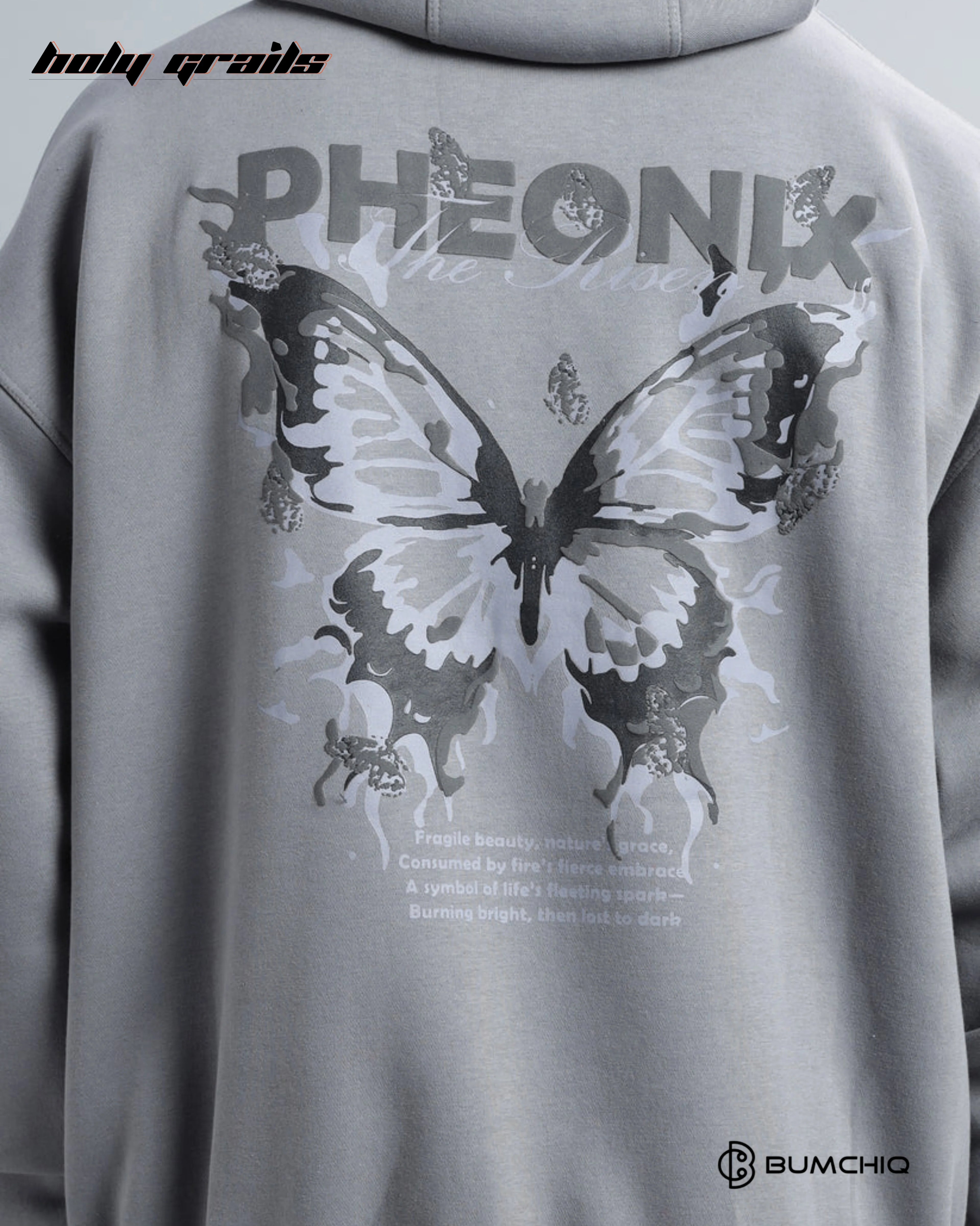 Ascendant Grey Hoodie HG x Bumchiq