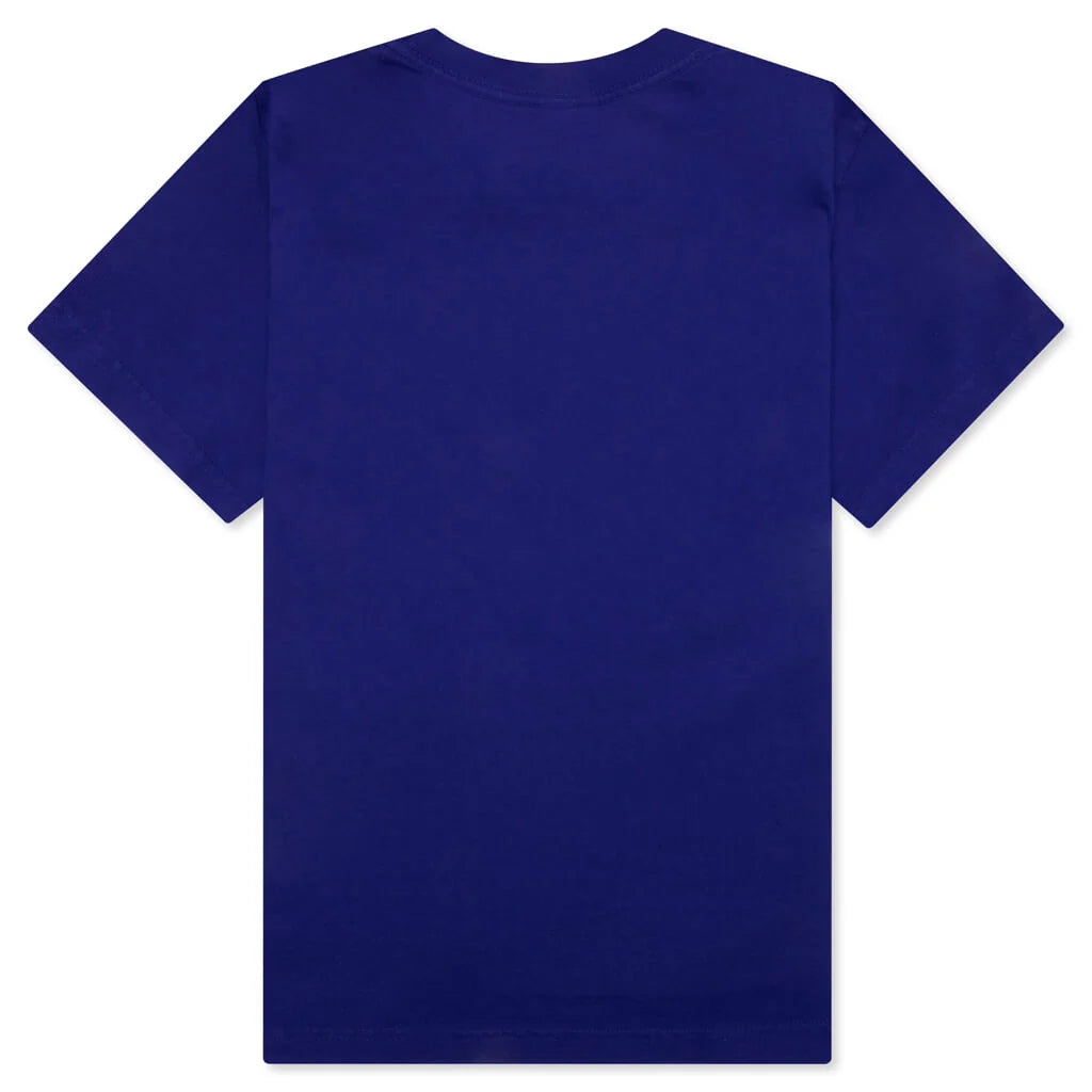 Kids Retro Tee Cobalt Blue