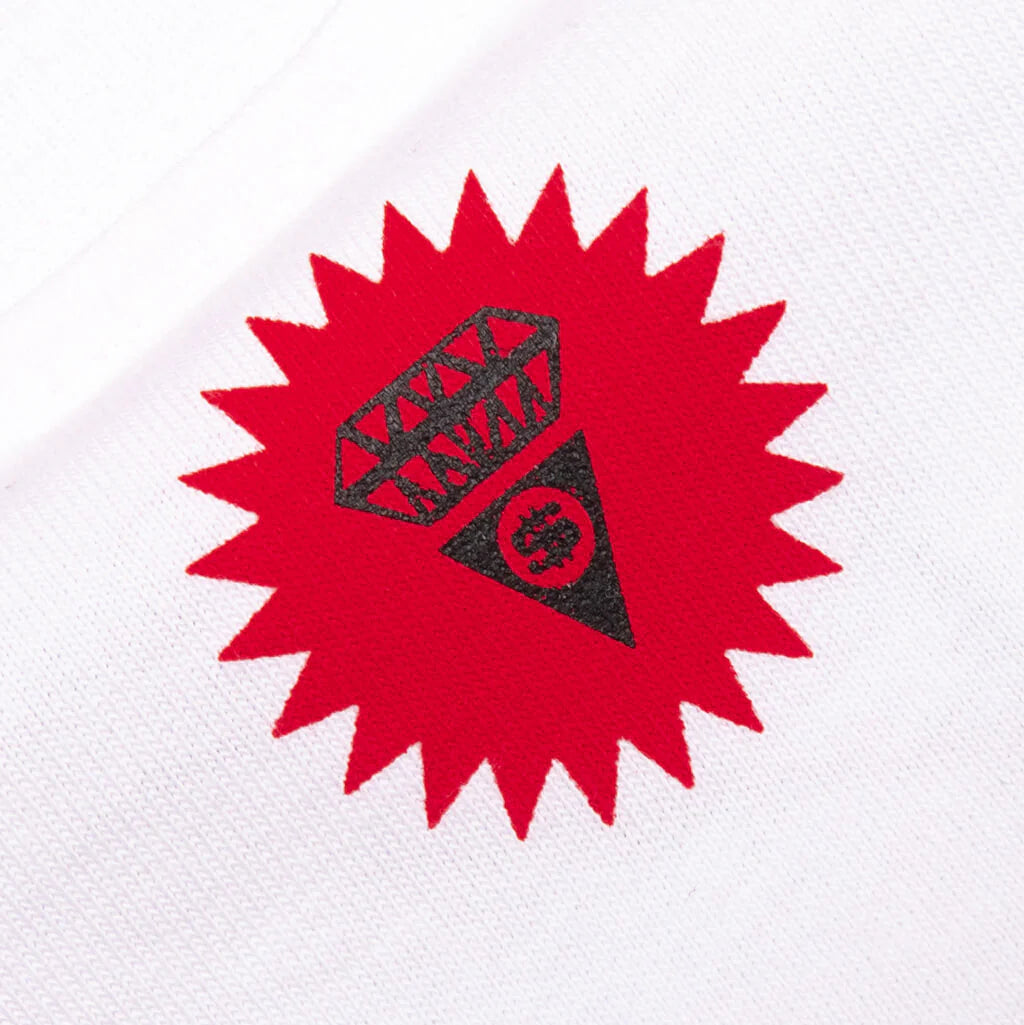 Origami S S Tee White