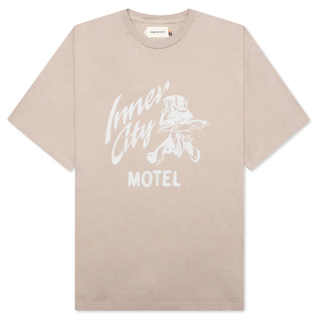 Inner City Motel S S Tee Brown
