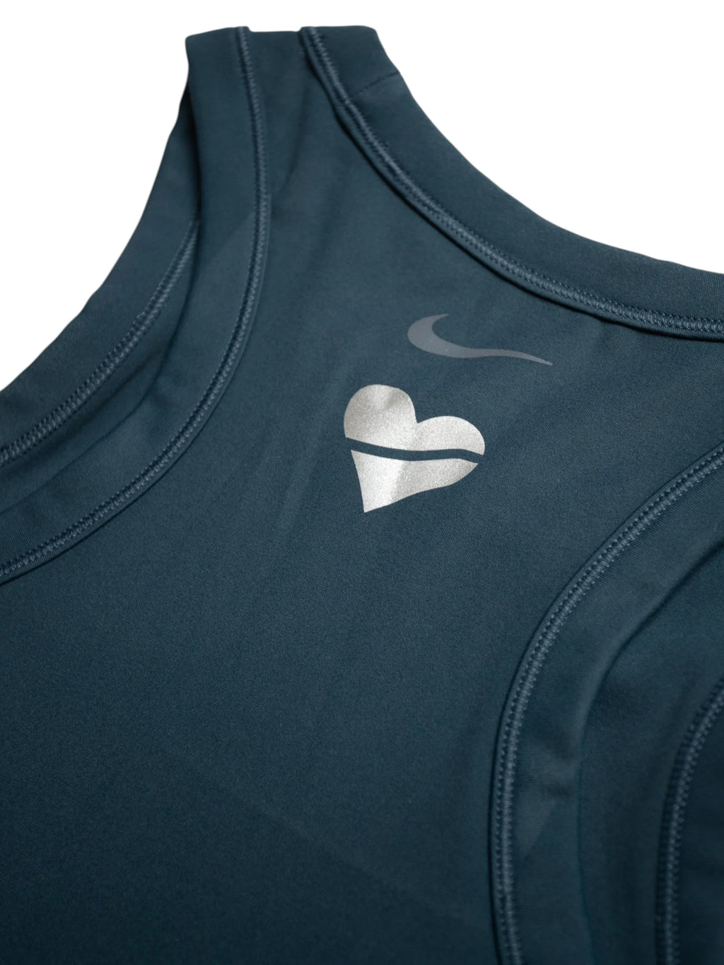 Nike Womens One Fitted Dri FIT Cropped Tank Top