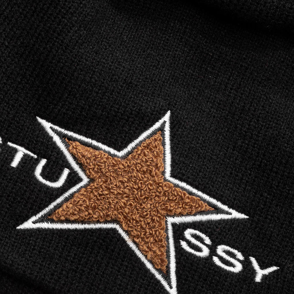Skullcap Chenille Black