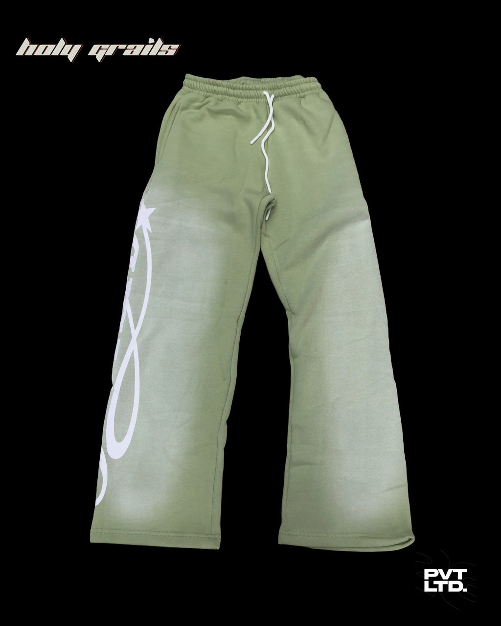 Matcha Green Track Pants HG x Pvt Ltd