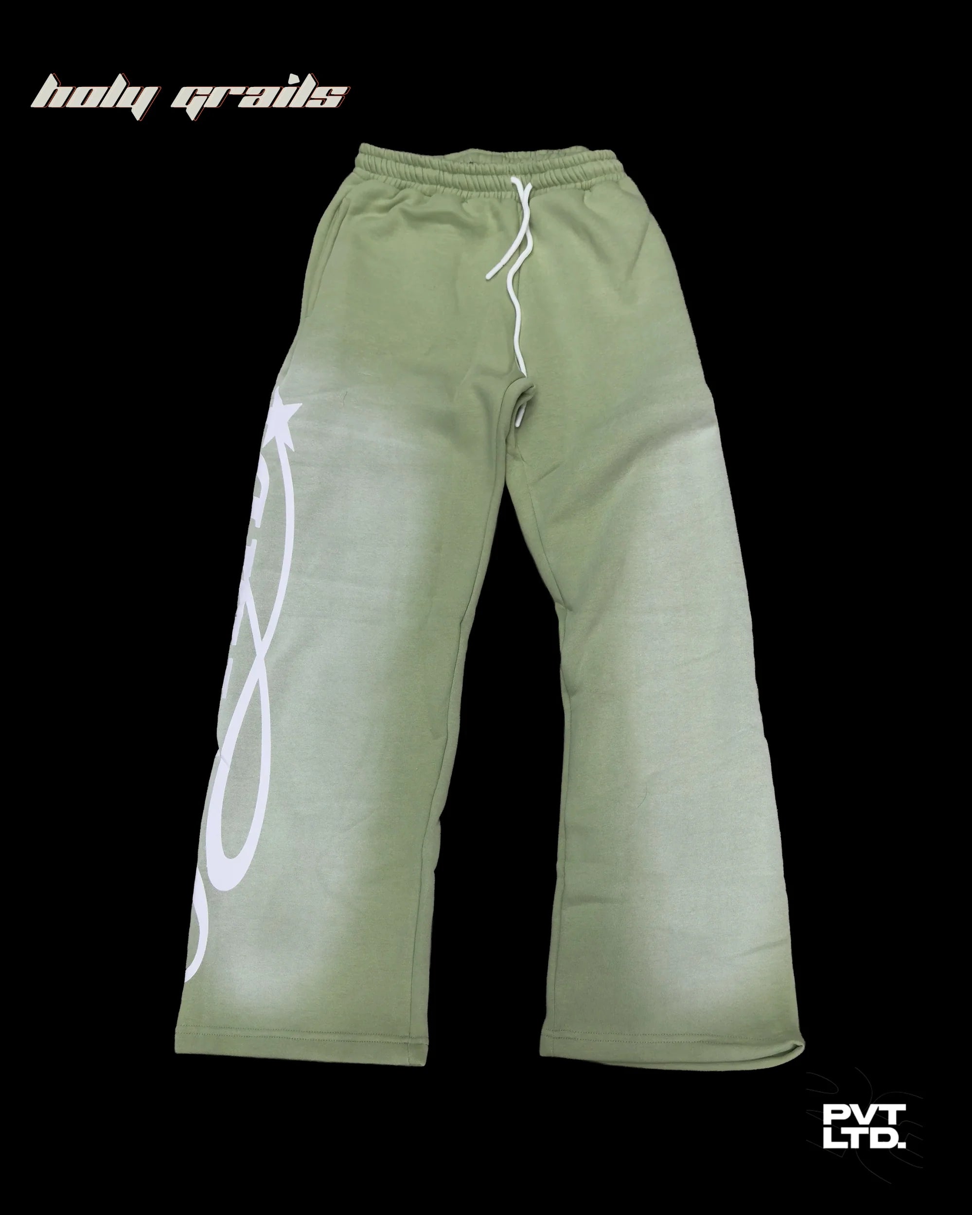 Matcha Green Track Pants HG x Pvt Ltd