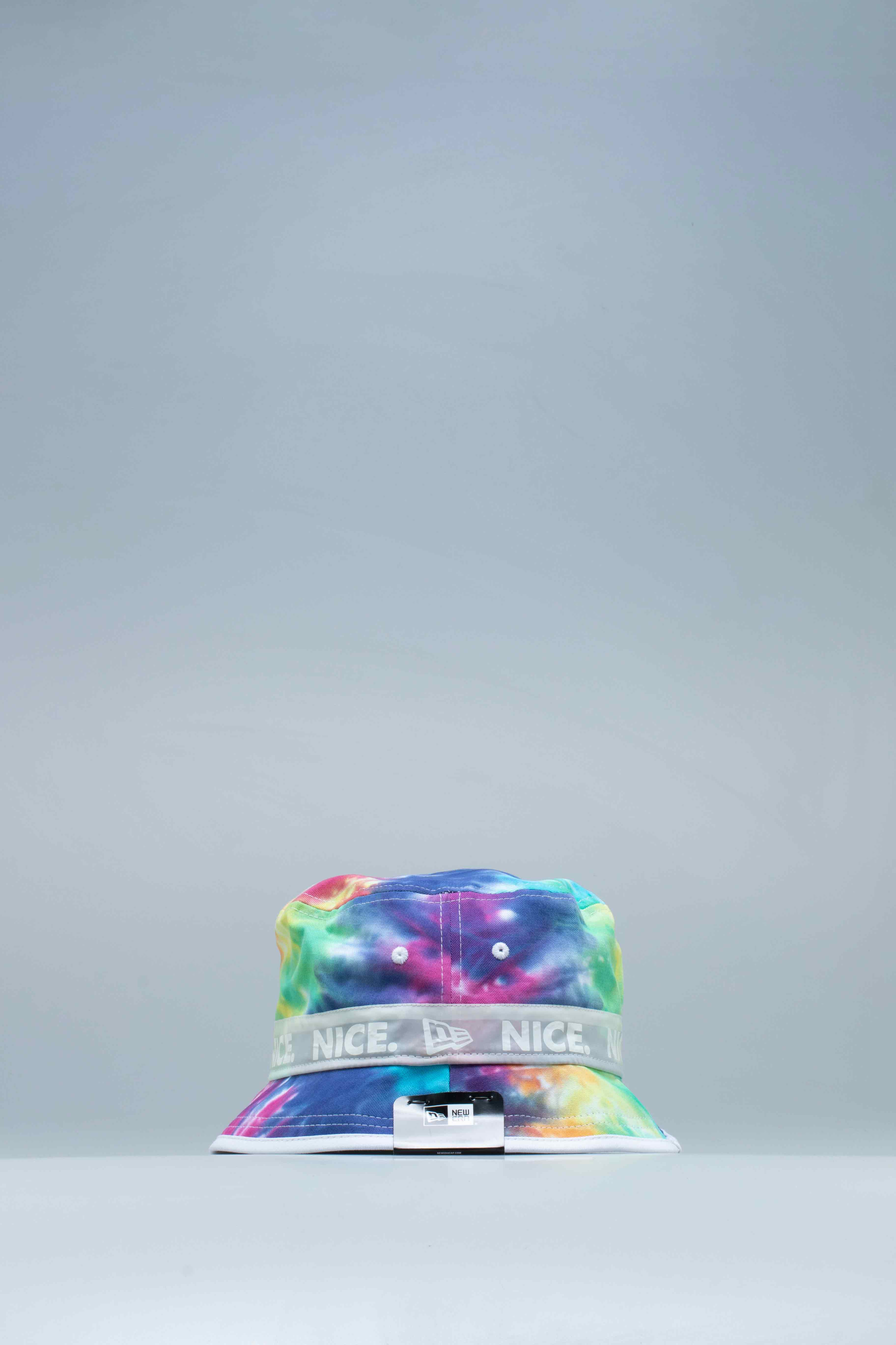 Nice Kicks X New Era Mens Bucket Hat Tie Dye