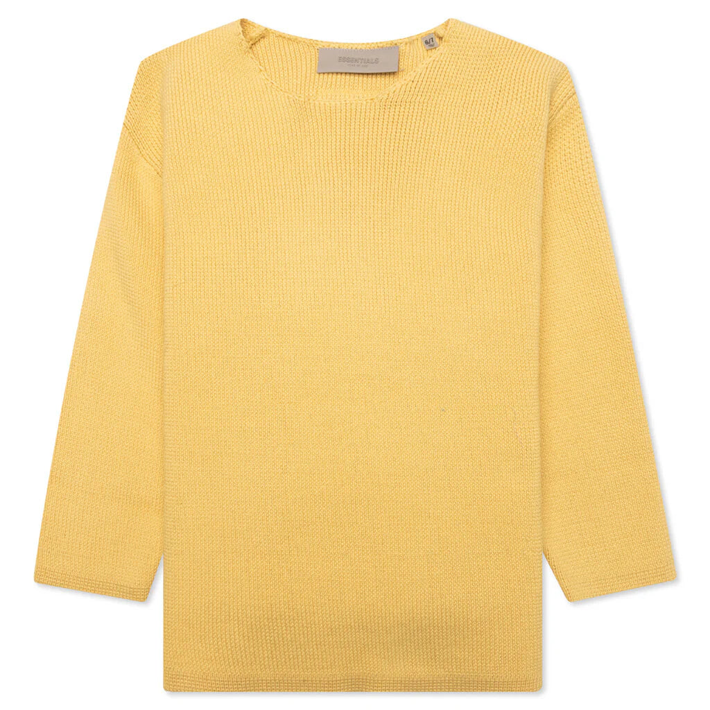 Kids Raw Sweater Light Tuscan