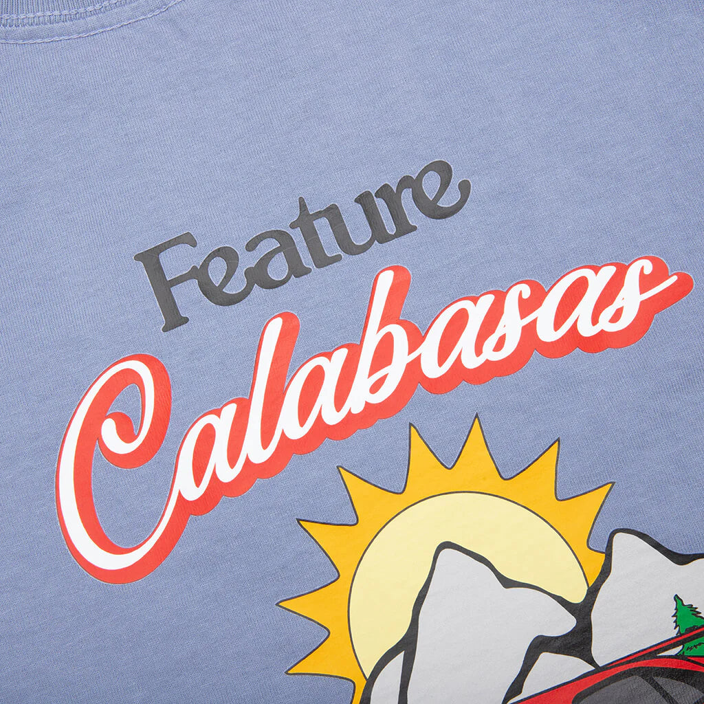 Kids C 40 S S Tee Clear Blue