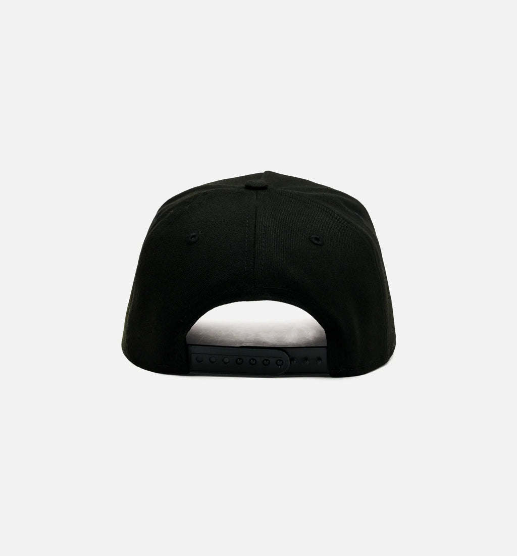 Los Angeles Dodgers Upside Down Logo 9Forty Snapback Mens Hat Black White