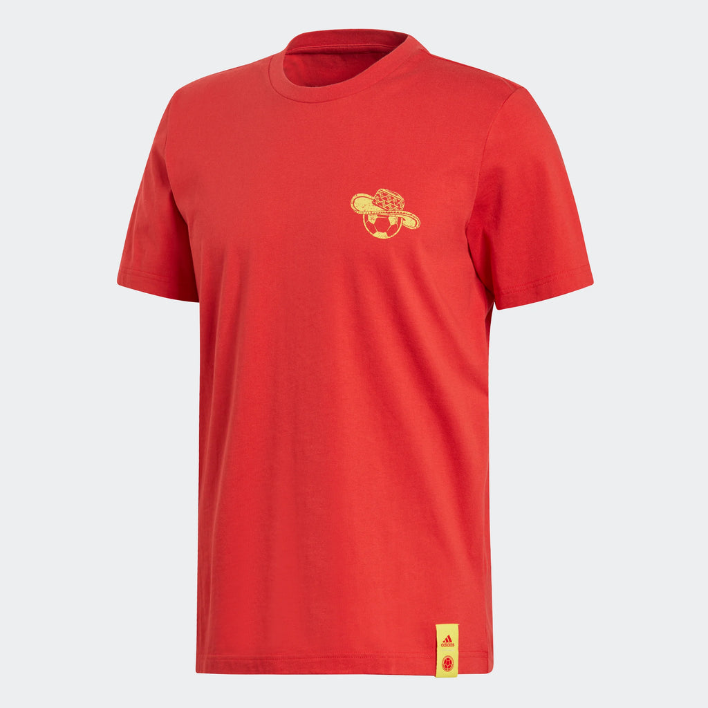 adidas Colombia Seasonal Special Graphic T Shirt Red