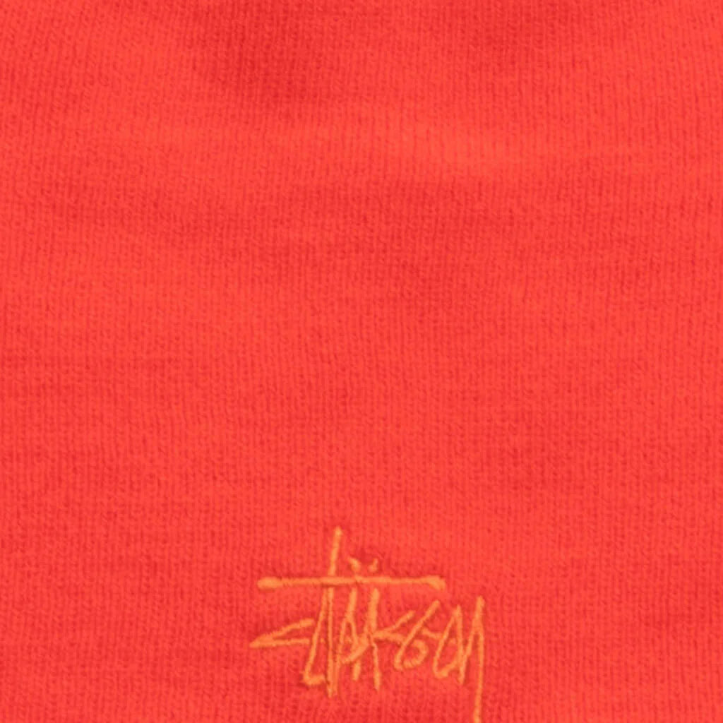Basic Skullcap Beanie Sport Red