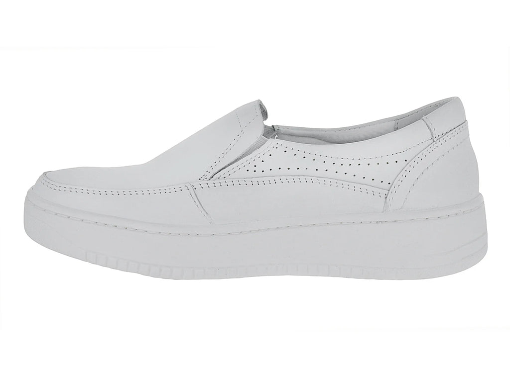 Zapatos Planos Mas Descanso Blanco para Mujer