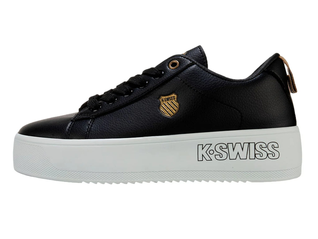 Tenis K SWISS Trinity Platform Negro para Mujer