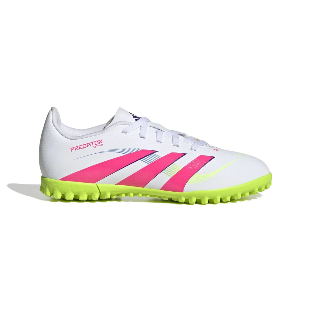 adidas Predator Club Turf Boots Junior White Pink