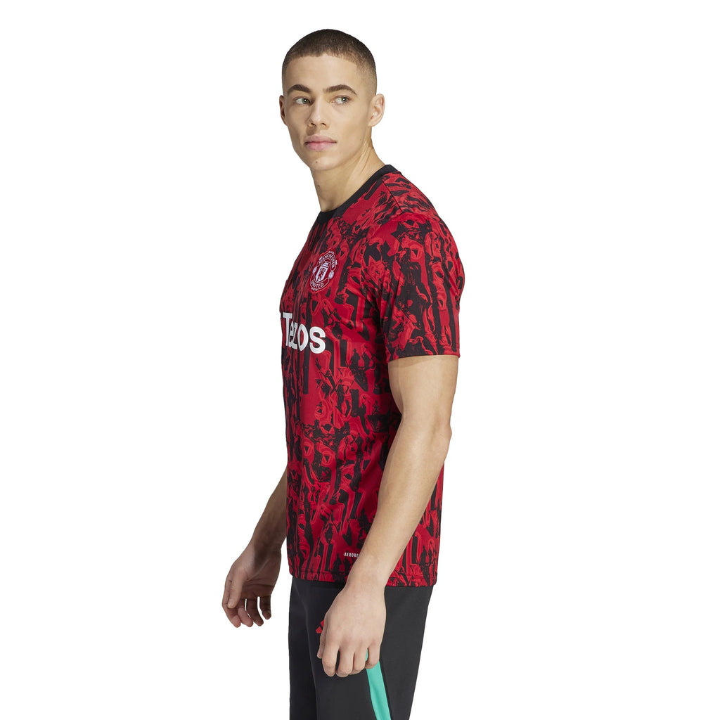 adidas Manchester United 23 24 Pre Match Shirt