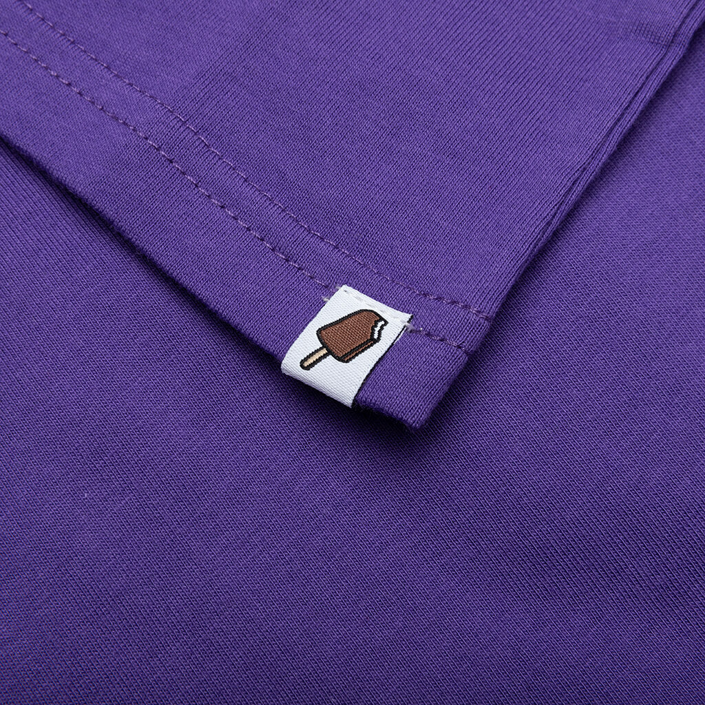 Kids Hand Held S S Tee Prism Violet