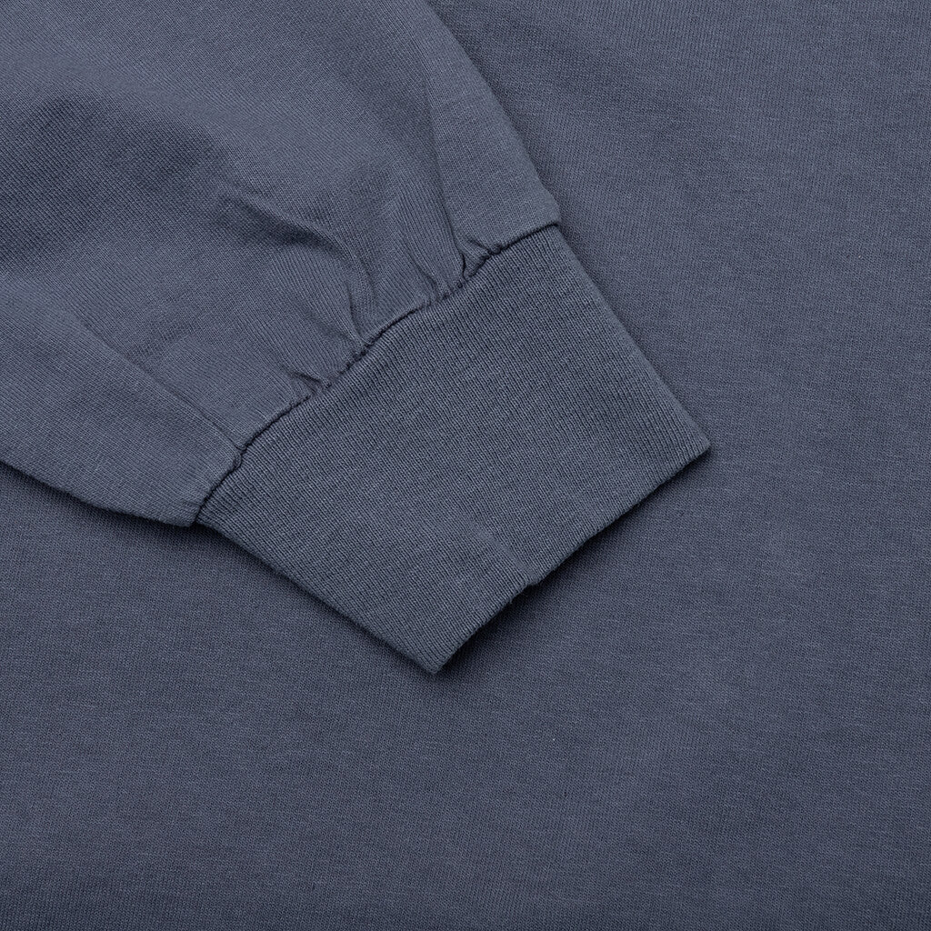Dragons Pig Dyed L S Tee Indigo