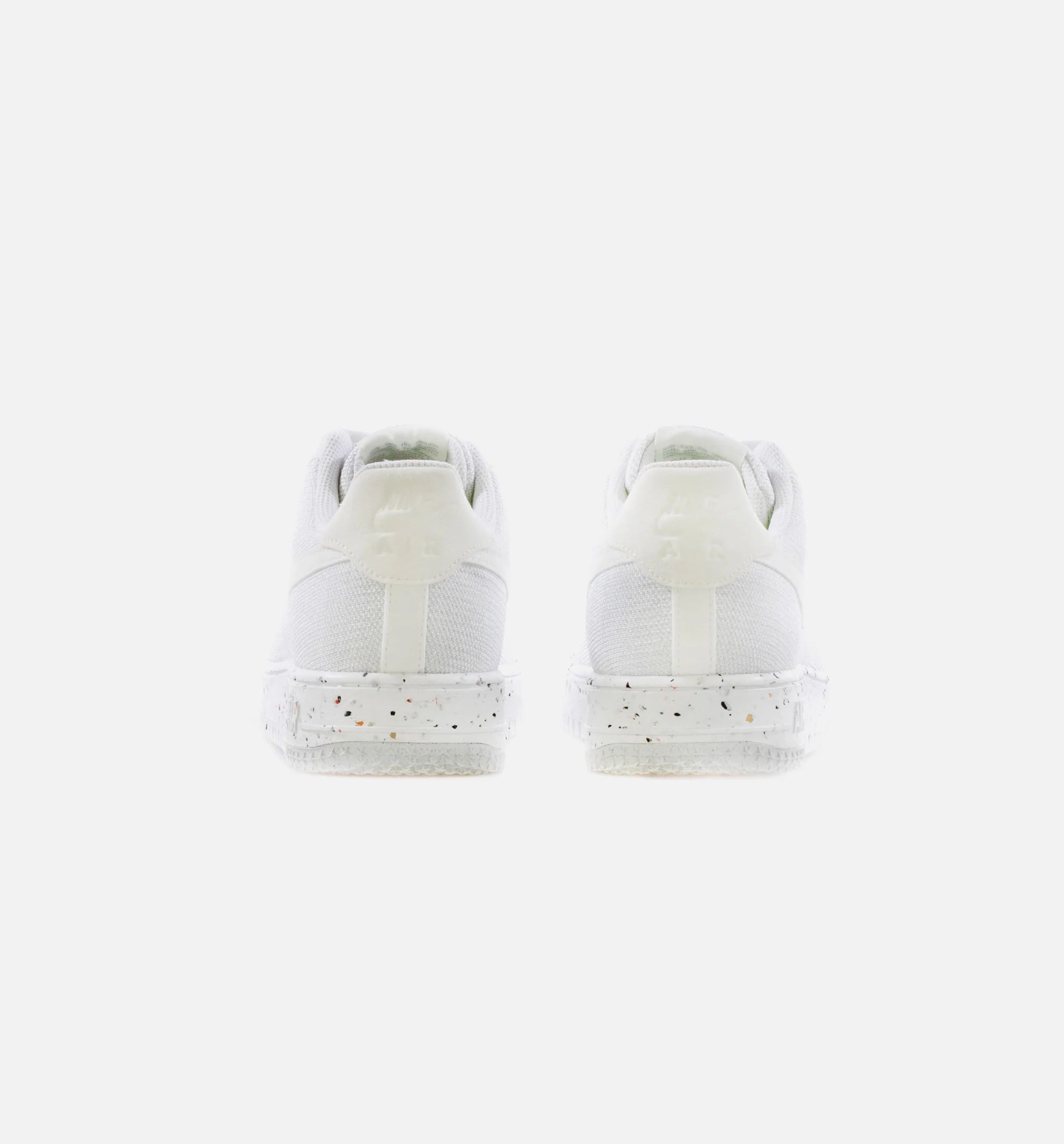 Air Force 1 Crater FlyKnit Mens Lifestyle Shoe White Sail Wolf Grey White