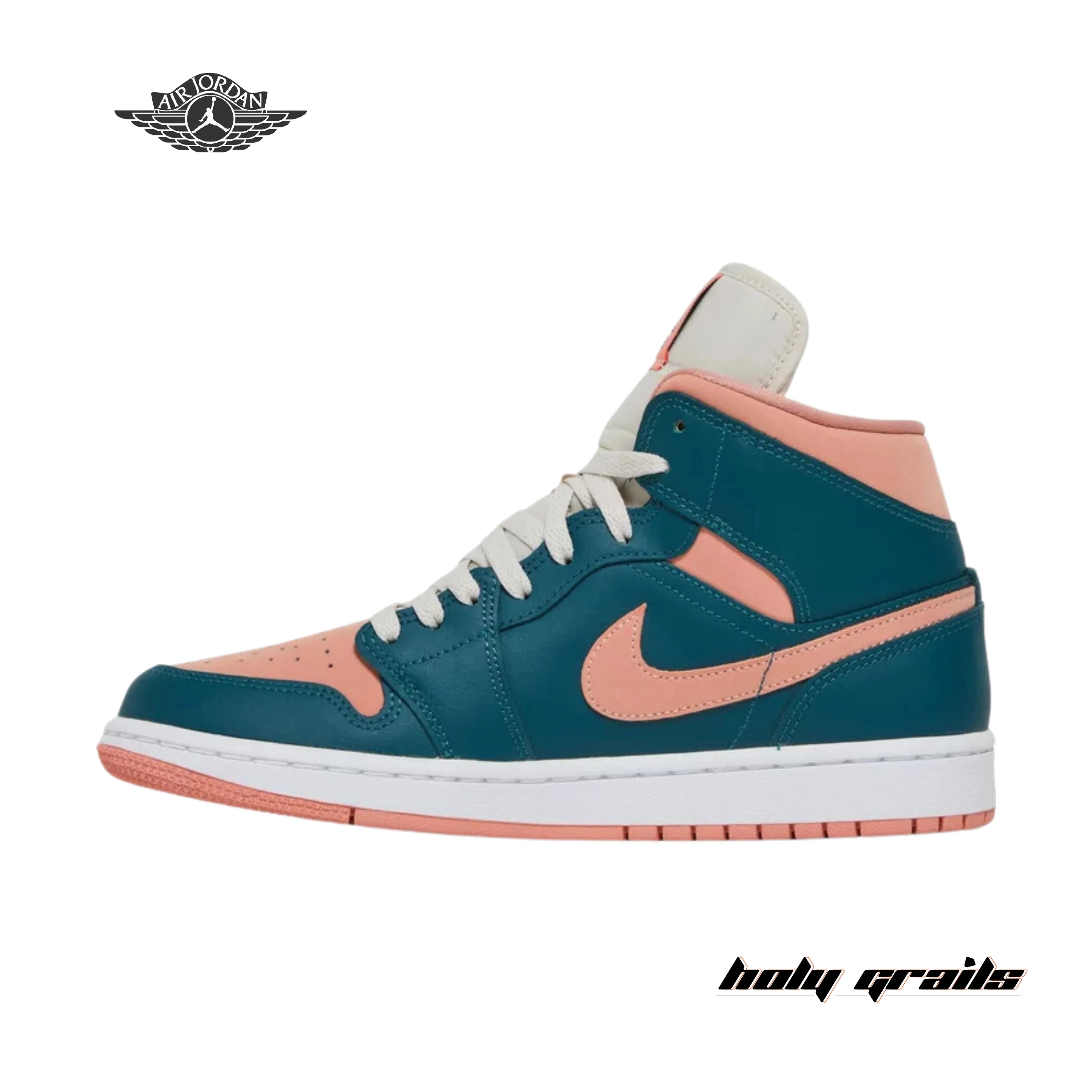 Nike Air Jordan 1 Mid Dark Teal Green
